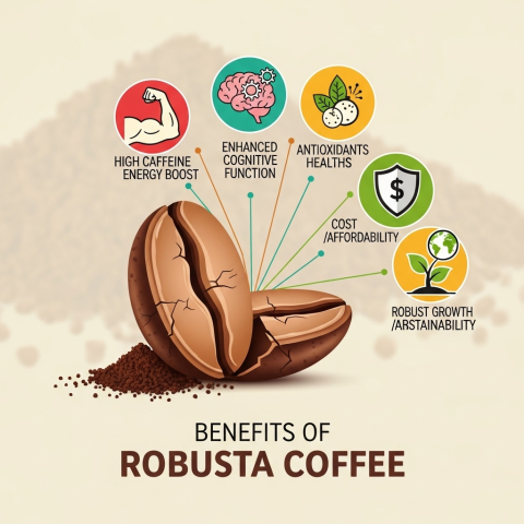 Đặc tính cà phê Robusta 